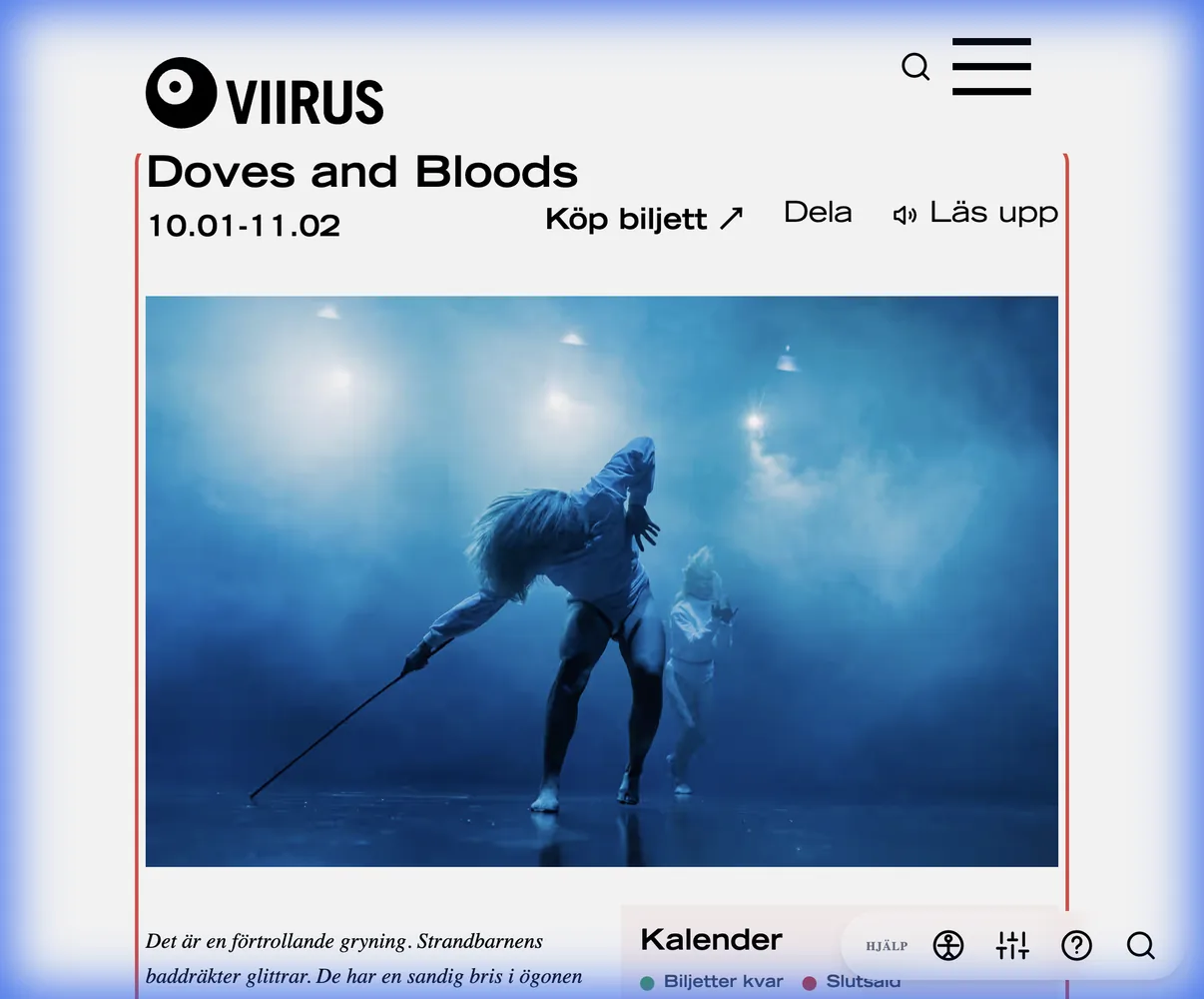 Viirus performance overview with improved load-time metrics.