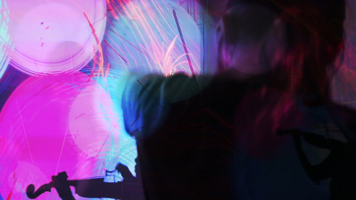 Impromptu — mid-performance frame