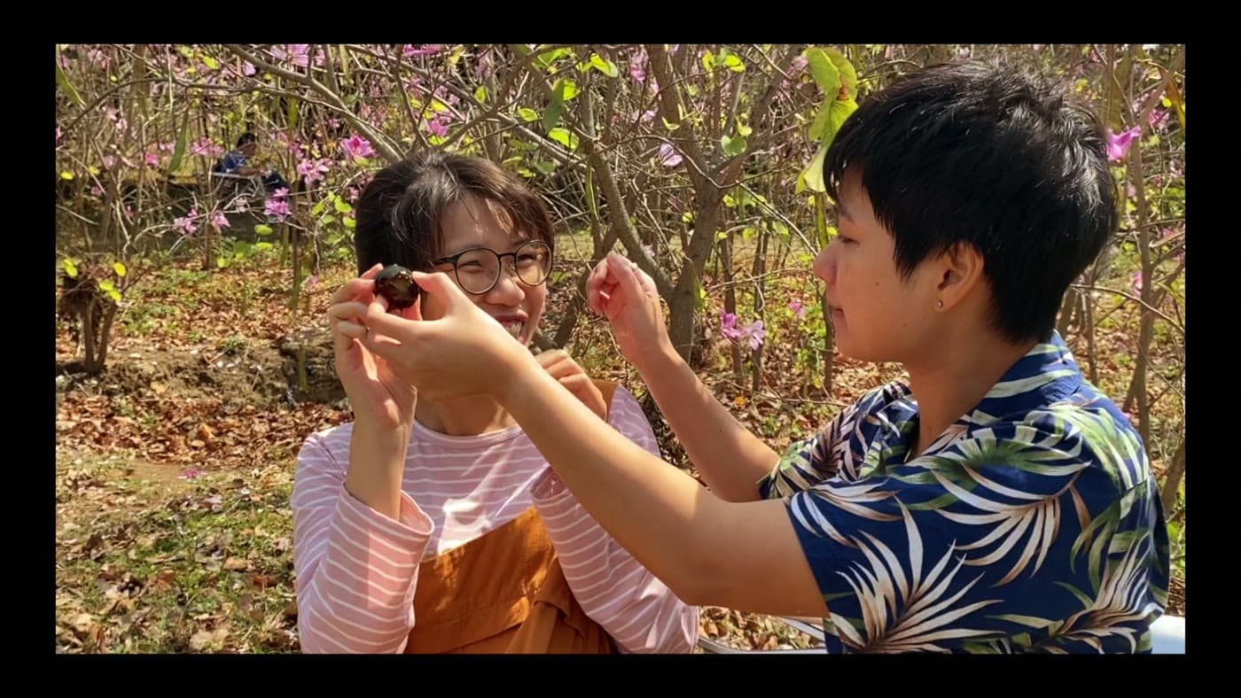 Love Survives — frame from the locked cut